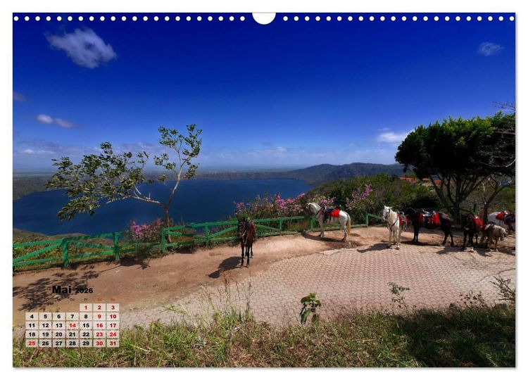 Produktbild: Nicaraguas faszinierende Flora & Fauna (Wandkalender 2026 DIN A3 quer), CALVENDO Monatskalender