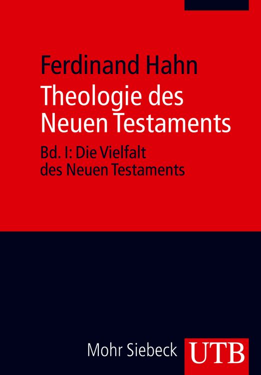 Produktbild: Theologie des Neuen Testaments