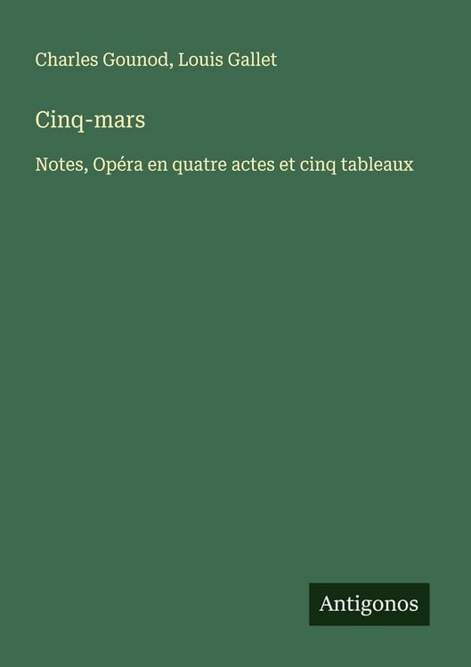 Produktbild: Cinq-mars