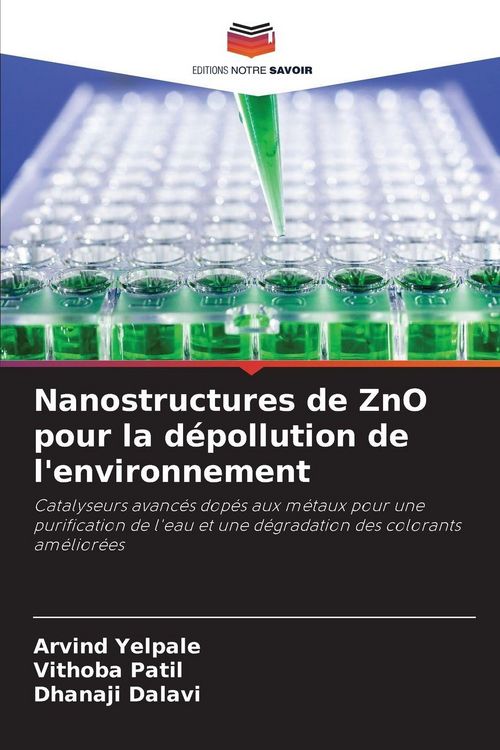 Produktbild: Nanostructures de ZnO pour la d&eacute;pollution de l'environnement