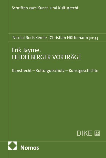 Produktbild: Erik Jayme: HEIDELBERGER VORTR&Auml;GE