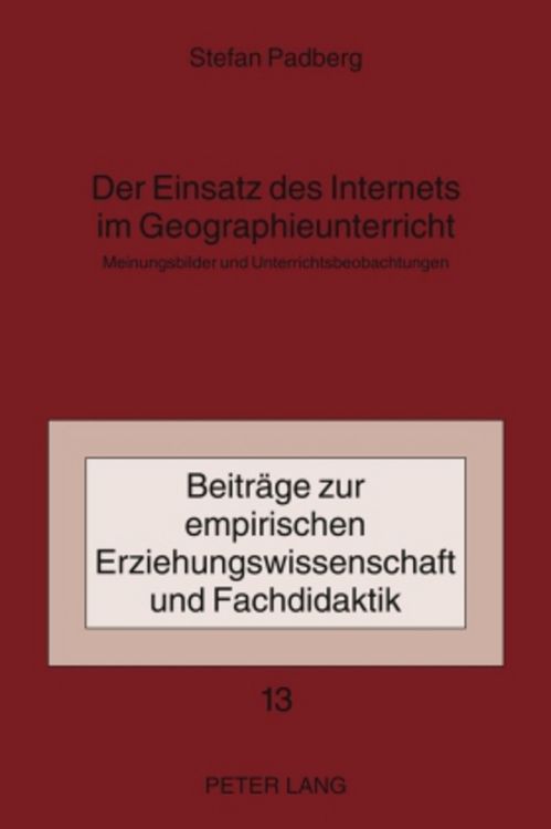 Produktbild: Der Einsatz des Internets im Geographieunterricht