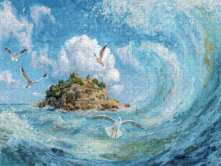 Produktbild: CALVENDO Puzzle Am Wasser | 1000 Teile Lege-Gr&ouml;&szlig;e 64x48cm Foto-Puzzle f&uuml;r gl&uuml;ckliche Stunden