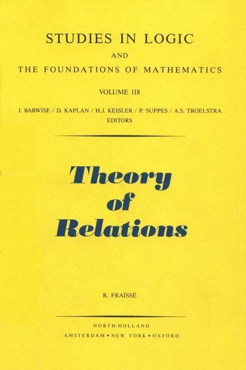 Produktbild: Theory of Relations