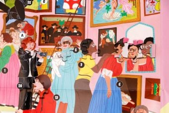Produktbild: Die gro&szlig;e feministische Kunstparty