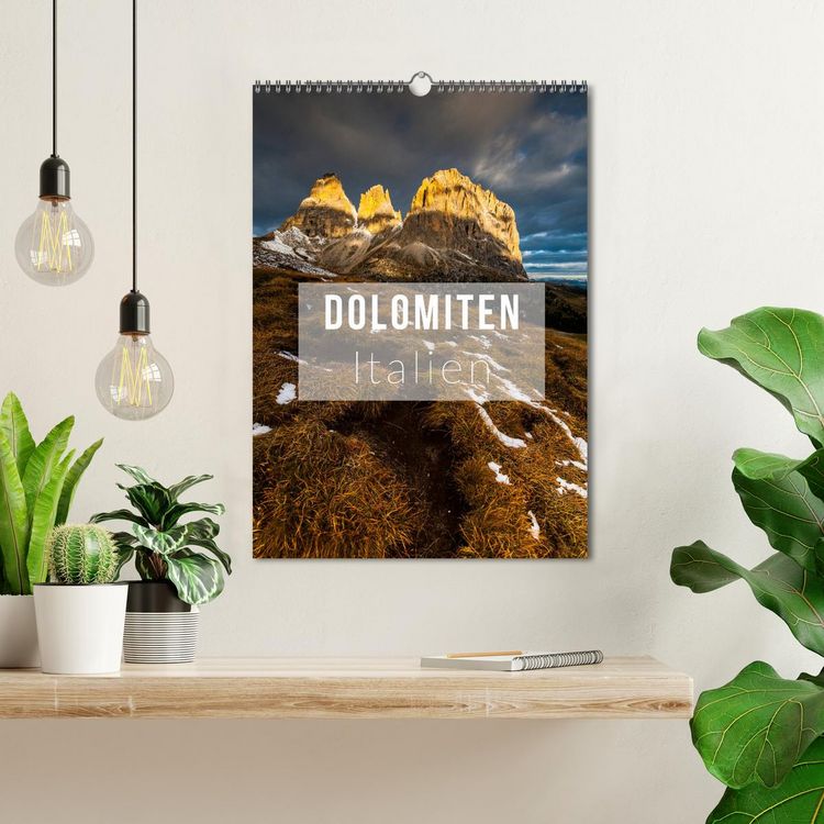 Produktbild: Dolomiten. Italien (Wandkalender 2026 DIN A3 hoch), CALVENDO Monatskalender