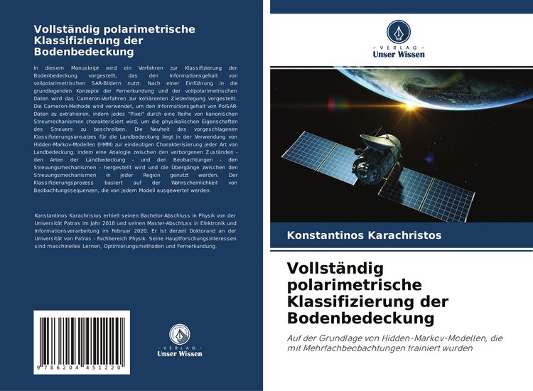 Produktbild: Vollst&auml;ndig polarimetrische Klassifizierung der Bodenbedeckung