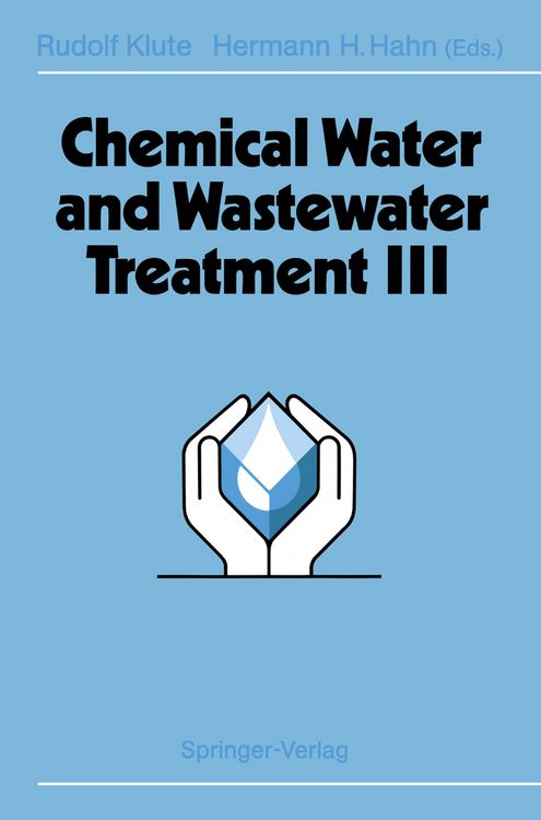 Produktbild: Chemical Water and Wastewater Treatment III