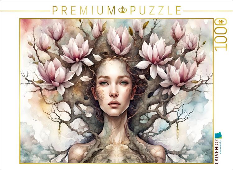 Produktbild: CALVENDO Puzzle Ein Motiv aus dem Kalender Baum Prinzessinnen | 1000 Teile Lege-Gr&ouml;&szlig;e 64x48cm Foto-Puzzle f&uuml;r gl&uuml;ckliche Stunden