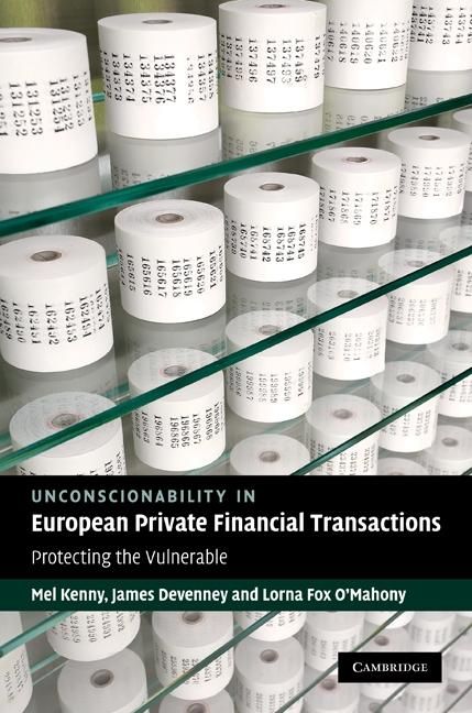 Produktbild: Unconscionability in European Private Financial Transactions