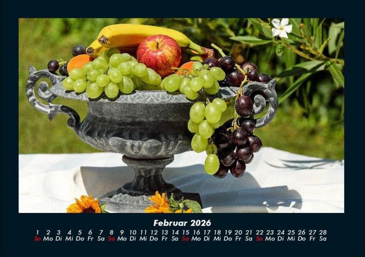 Produktbild: Obstkalender 2026 Fotokalender DIN A4