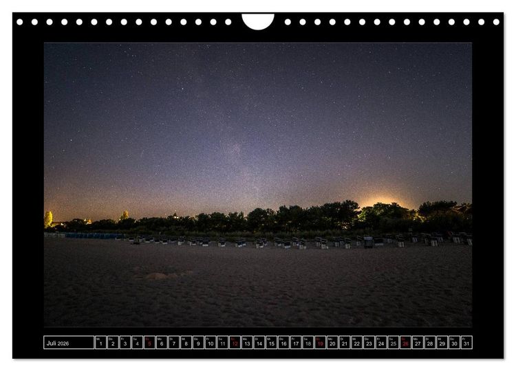 Produktbild: Usedom - Tr&auml;ume einer Insel (Wandkalender 2026 DIN A4 quer), CALVENDO Monatskalender