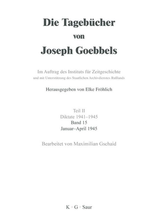Produktbild: Januar - April 1945