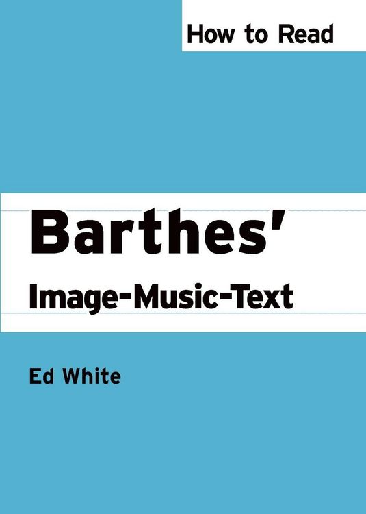 Produktbild: How to Read Barthes' Image-Music-Text