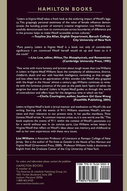 Produktbild: Letters to Virginia Woolf