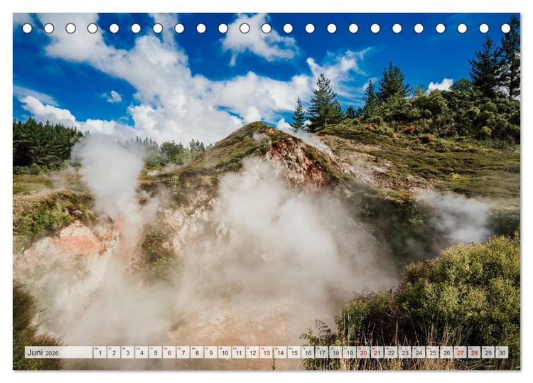 Produktbild: Neuseeland - Landschaftstr&auml;ume (Tischkalender 2026 DIN A5 quer), CALVENDO Monatskalender