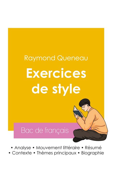 Produktbild: R&eacute;ussir son Bac de fran&ccedil;ais 2026 : Analyse du livre Exercices de style de Raymond Queneau