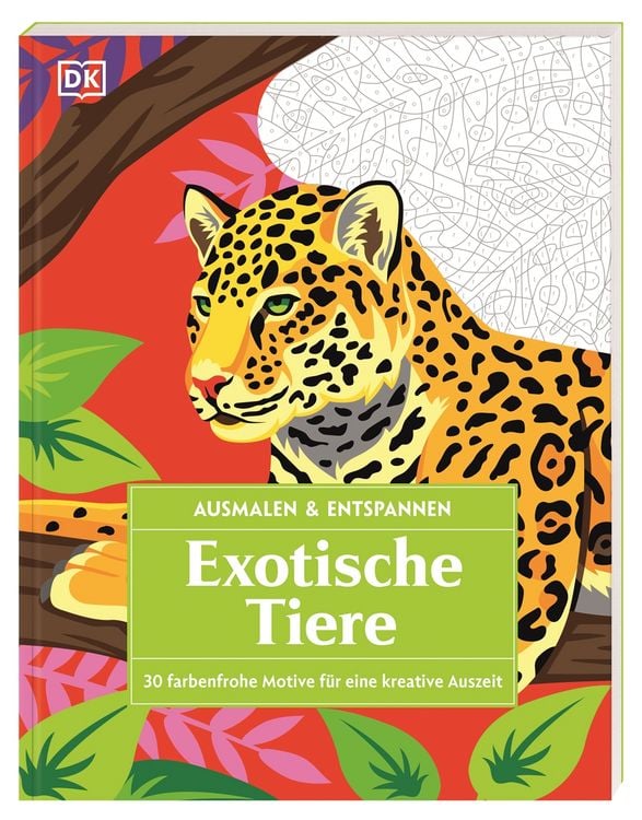 Produktbild: Ausmalen & Entspannen. Exotische Tiere