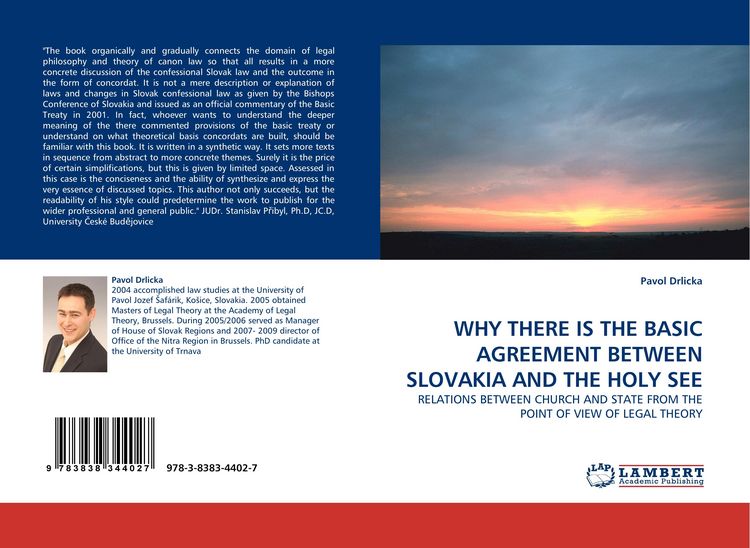Produktbild: Why There Is The Basic Agreement Between Slovakia and The Holy See