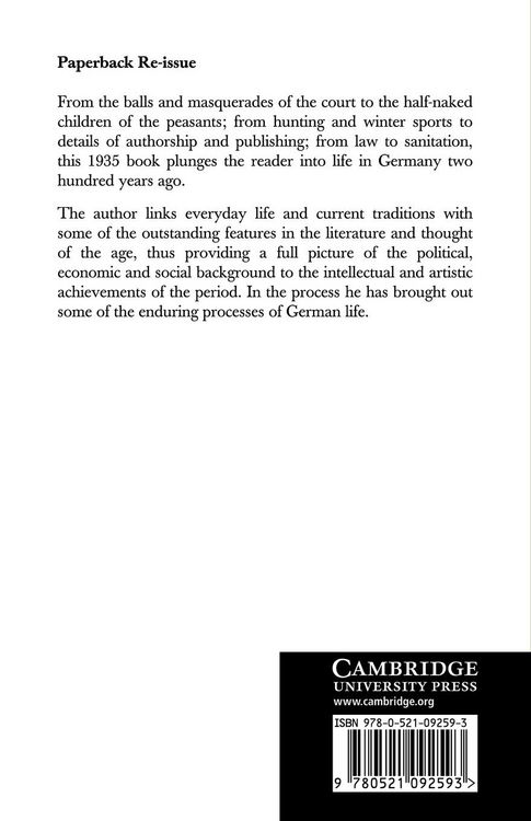 Produktbild: Germany in the Eighteenth Century