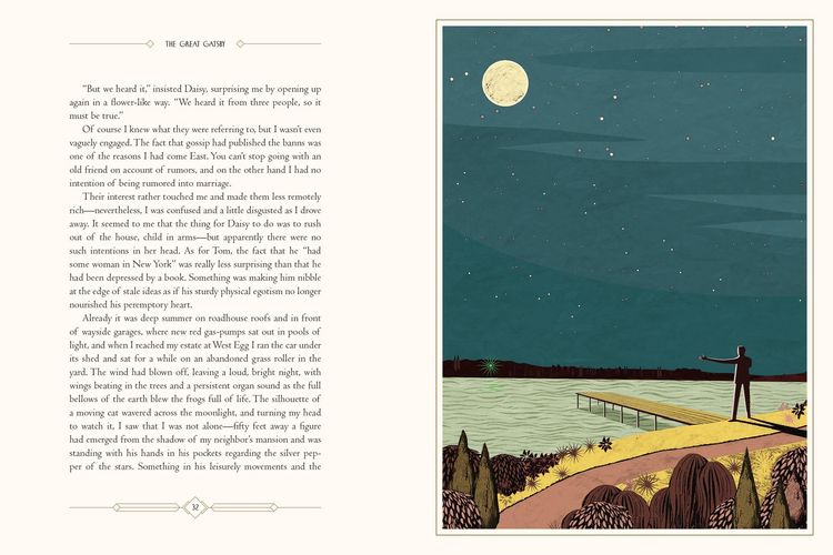 Produktbild: The Great Gatsby. Deluxe Illustrated Edition