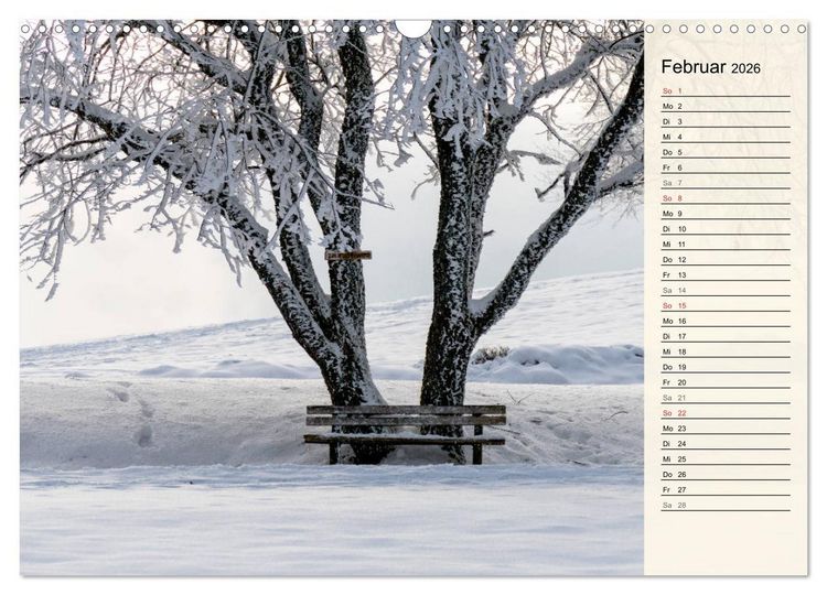 Produktbild: Auf Schusters Rappen... S&uuml;dlicher Oberrhein und S&uuml;dschwarzwald (Wandkalender 2026 DIN A3 quer), CALVENDO Monatskalender