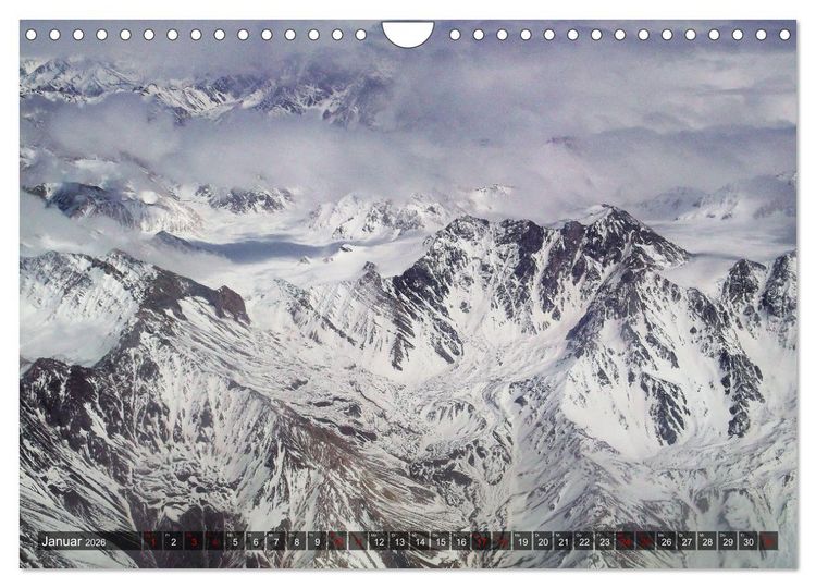 Produktbild: Gebirge weltweit (Wandkalender 2026 DIN A4 quer), CALVENDO Monatskalender
