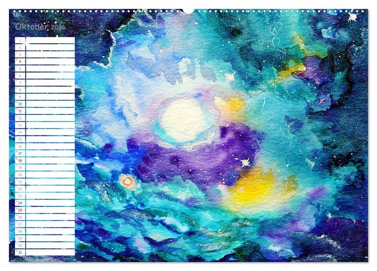 Produktbild: Faszination Malerei - Planer (hochwertiger Premium Wandkalender 2026 DIN A2 quer), Kunstdruck in Hochglanz