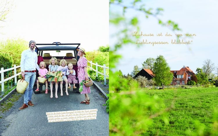 Produktbild: Barfuß in der Küche - Rezepte und Geschichten vom Familienleben auf dem Land