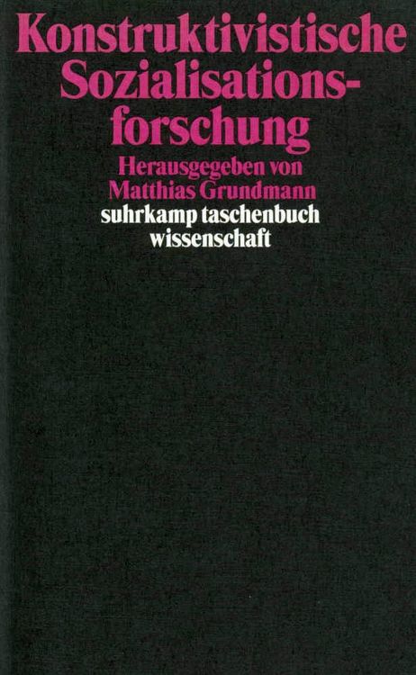 Produktbild: Konstruktivistische Sozialisationsforschung