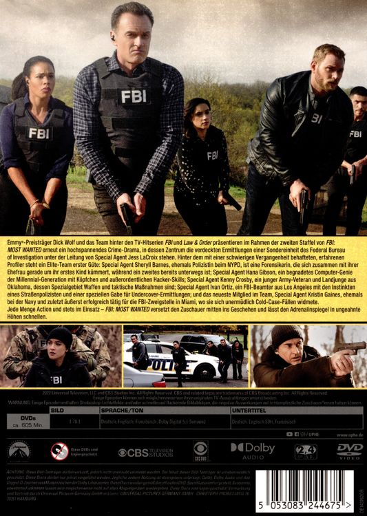 Produktbild: FBI: Most Wanted - Staffel 2 [4 DVDs]