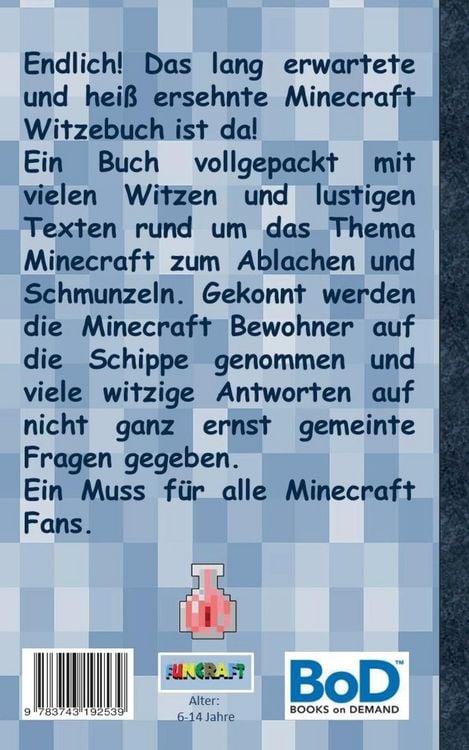 Produktbild: Funcraft - Das inoffizielle Witzebuch f&uuml;r Minecraft Fans