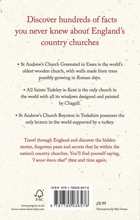 Produktbild: I Never Knew That About England's Country Churches