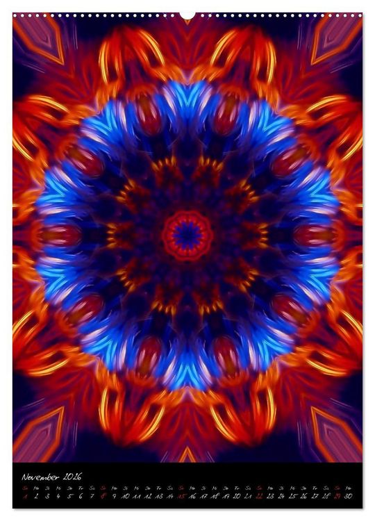 Produktbild: Mandala - Esoterik & Meditation (hochwertiger Premium Wandkalender 2026 DIN A2 hoch), Kunstdruck in Hochglanz