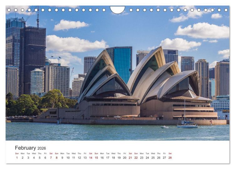 Produktbild: Sydney - An extremely handsome city (Wall Calendar 2026 DIN A4 landscape), CALVENDO 12 Month Wall Calendar