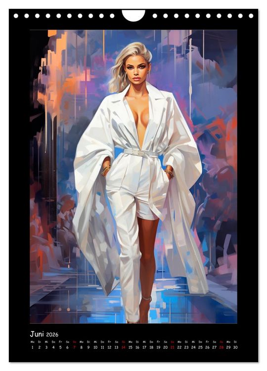 Produktbild: Cat Walk. Paintings (Wandkalender 2026 DIN A4 hoch), CALVENDO Monatskalender