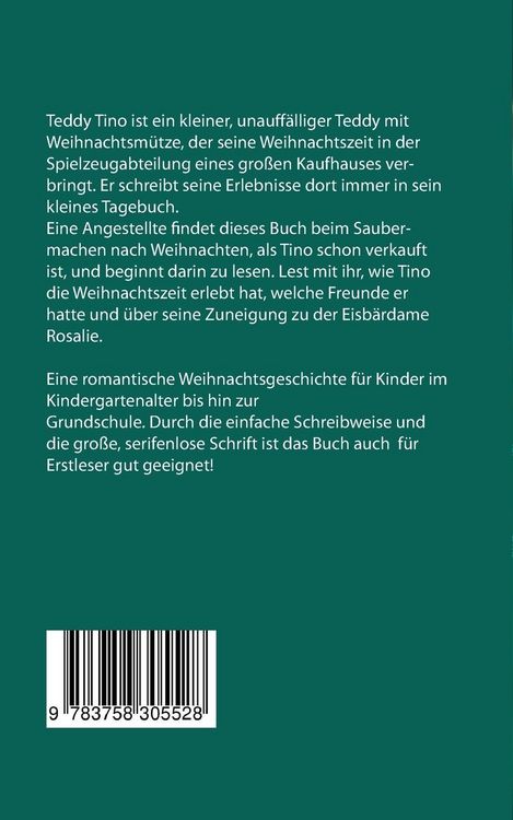Produktbild: Teddy Tinos Weihnachtstagebuch