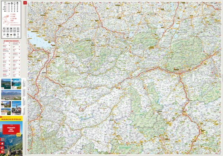 Produktbild: MARCO POLO Kartenset &Ouml;sterreich, S&uuml;dtirol 1:225.000