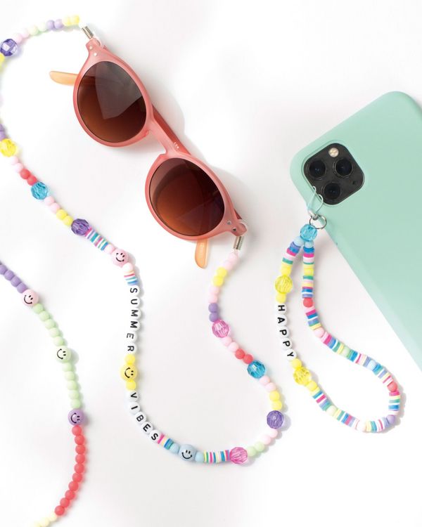 Produktbild: Folia  Phone Charms Set RAINBOW SMILE, 349 Teile