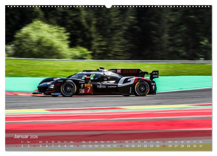 Produktbild: World Endurance Championship (Wandkalender 2026 DIN A2 quer), CALVENDO Monatskalender