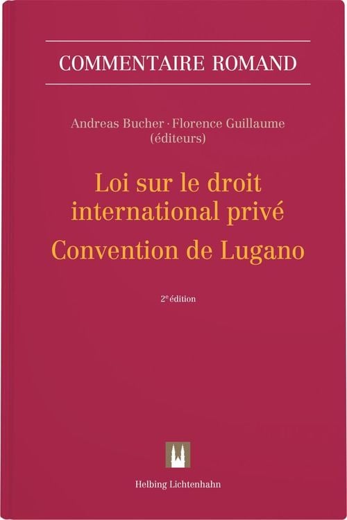 Produktbild: Loi sur le droit international privé - Convention de Lugano