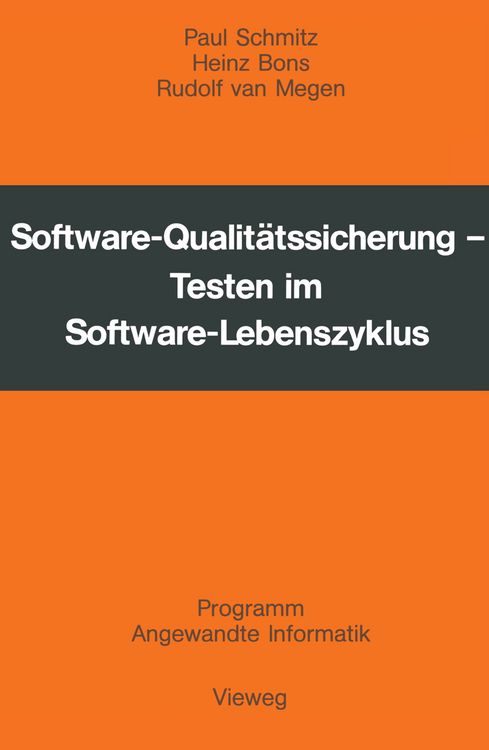 Produktbild: Software-Qualit&auml;tssicherung