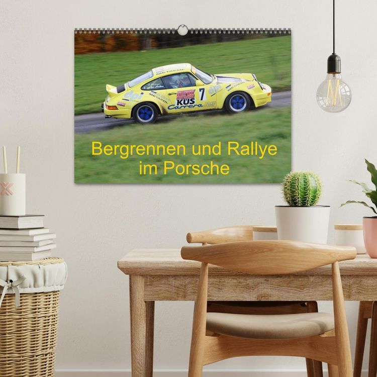 Produktbild: Bergrennen und Rallye im Porsche (Wandkalender 2026 DIN A3 quer), CALVENDO Monatskalender