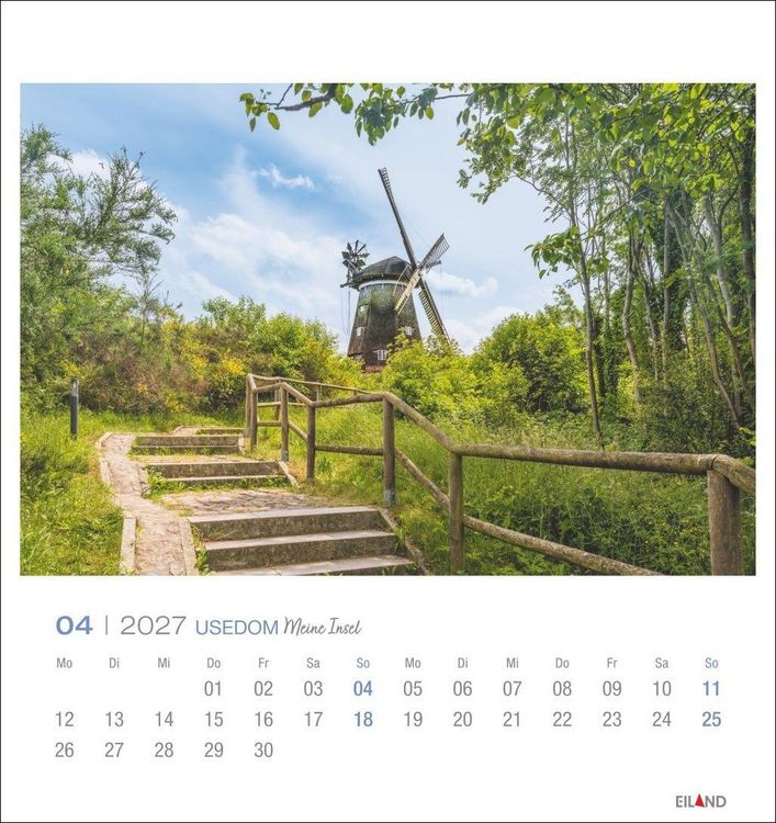 Produktbild: Usedom Postkartenkalender 2027 - Meine Insel