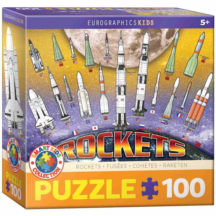 Produktbild: Eurographics 6100-1015 - Raketen , Puzzle, 100 Teile