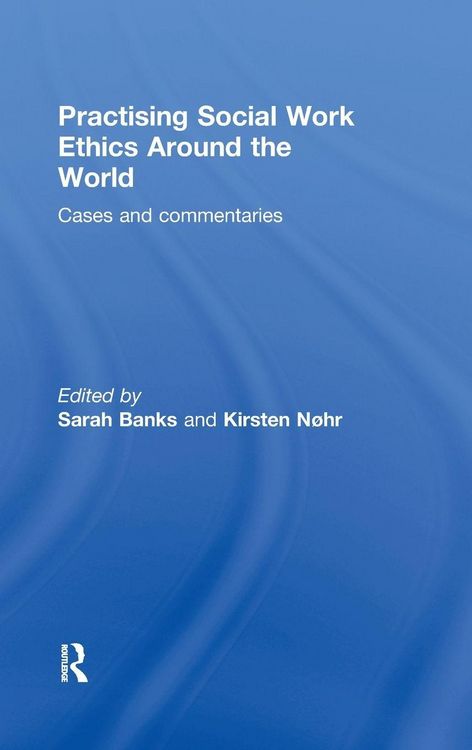 Produktbild: Practising Social Work Ethics Around the World
