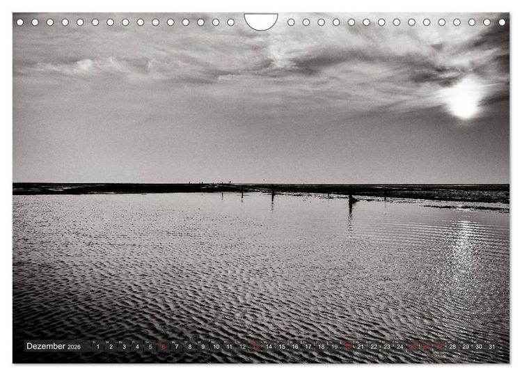 Produktbild: Ein Blick auf Husum (Wandkalender 2026 DIN A4 quer), CALVENDO Monatskalender