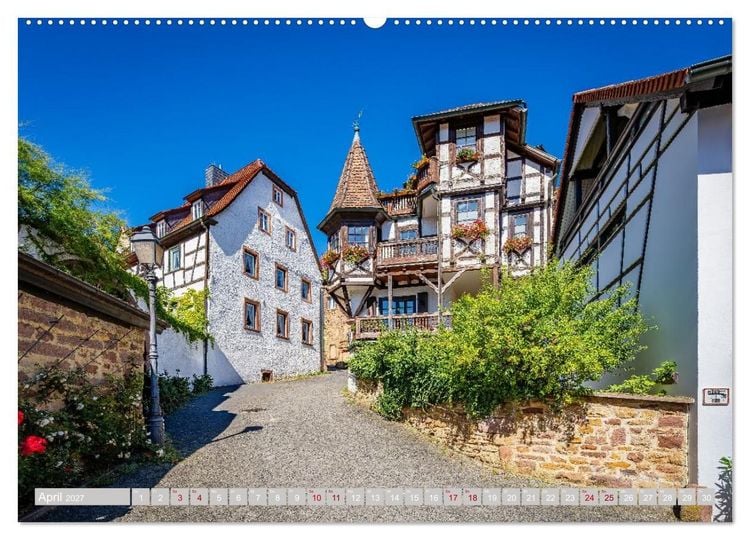 Produktbild: Neuleiningen - Burg- und Weindorf (Wandkalender 2027 DIN A2 quer), CALVENDO Monatskalender