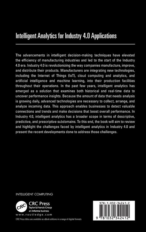 Produktbild: Intelligent Analytics for Industry 4.0 Applications