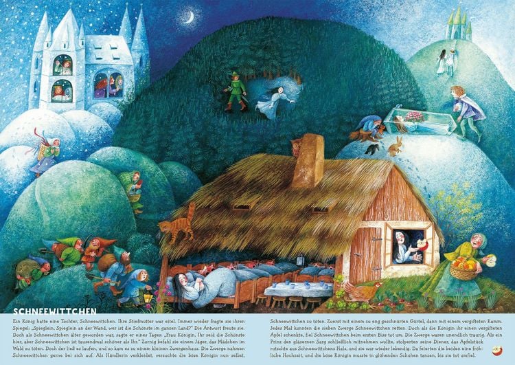 Produktbild: Meine wunderbare M&auml;rchenwelt Wimmelbuch (Pappbilderbuch)